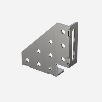 Kiinnityskolmio vasen 200x200x50 6 mm