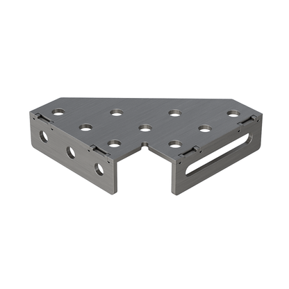 Kiinnityskolmio vasen 200x200x50 6 mm