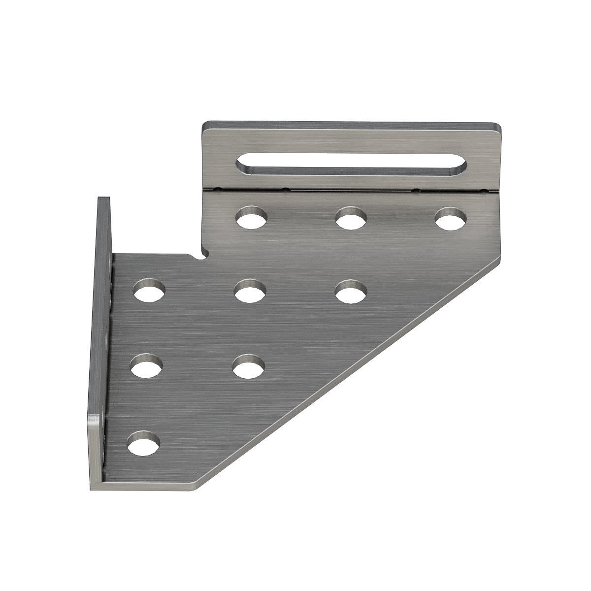 Kiinnityskolmio vasen 200x200x50 6 mm