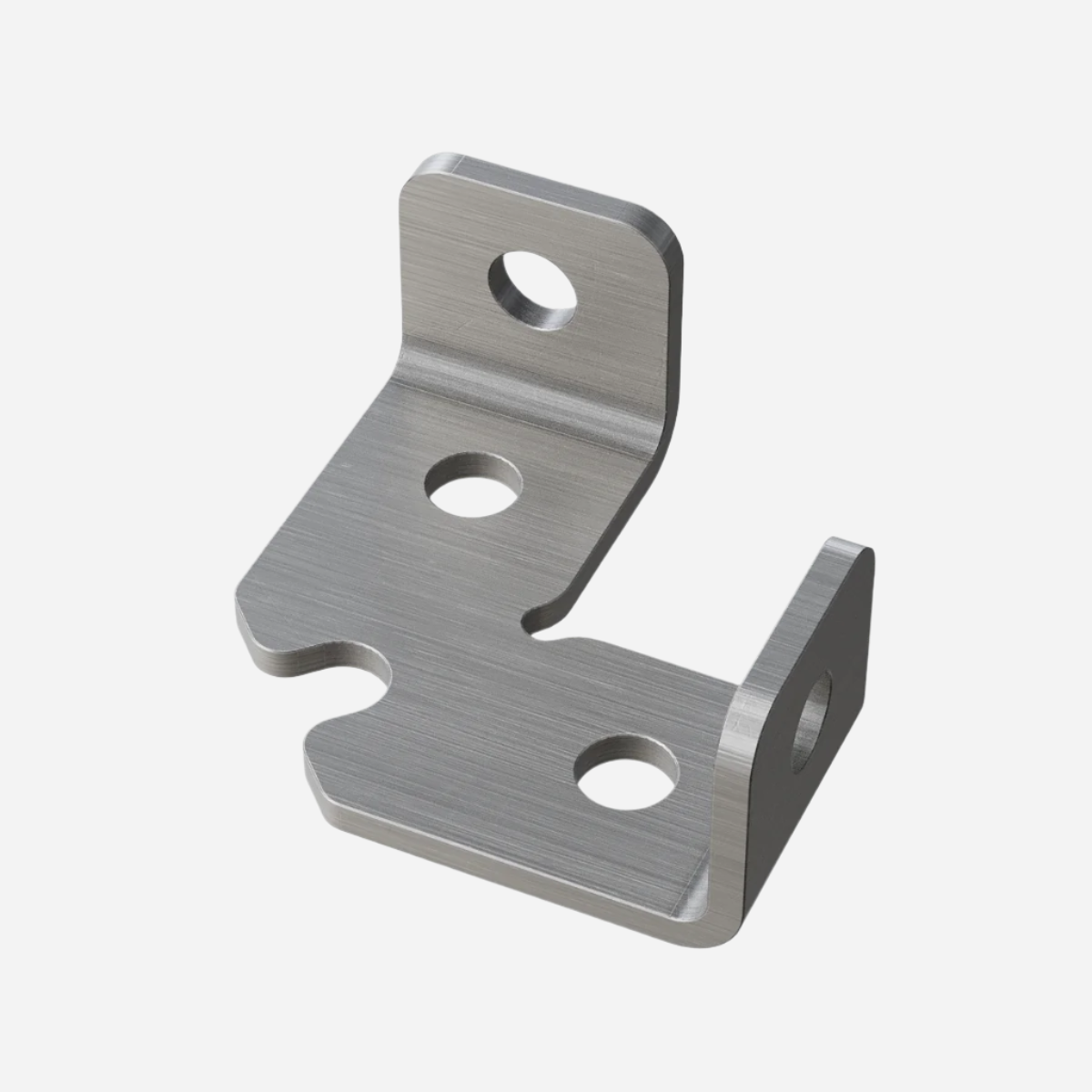 Kiinnityskolmio vasen 50x50x50 4 mm