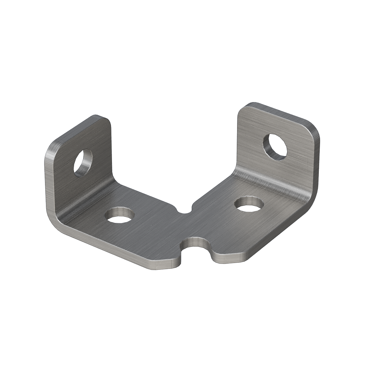 Kiinnityskolmio vasen 50x50x50 4 mm