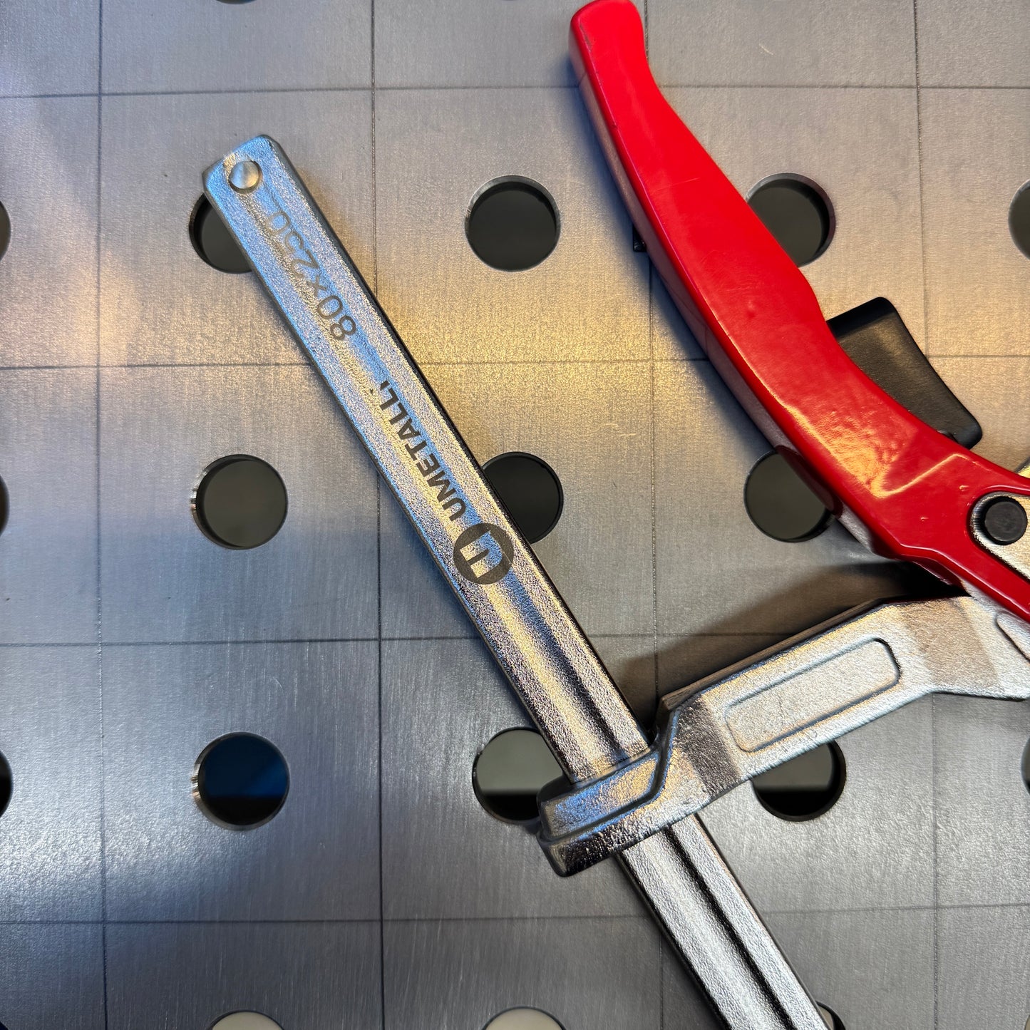 Fastening Clamp with a Lever 80x250 Ø16