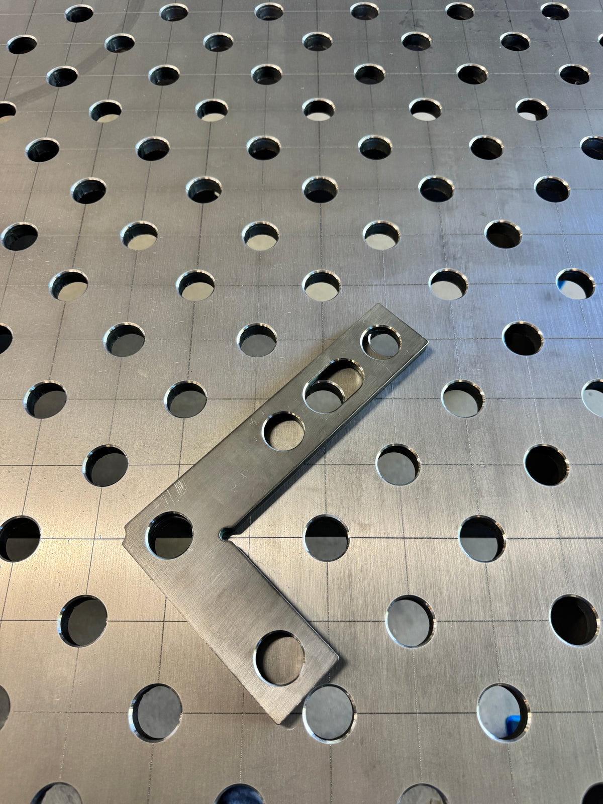 Équerre plate 150x250 mm Ø28 10 mm
