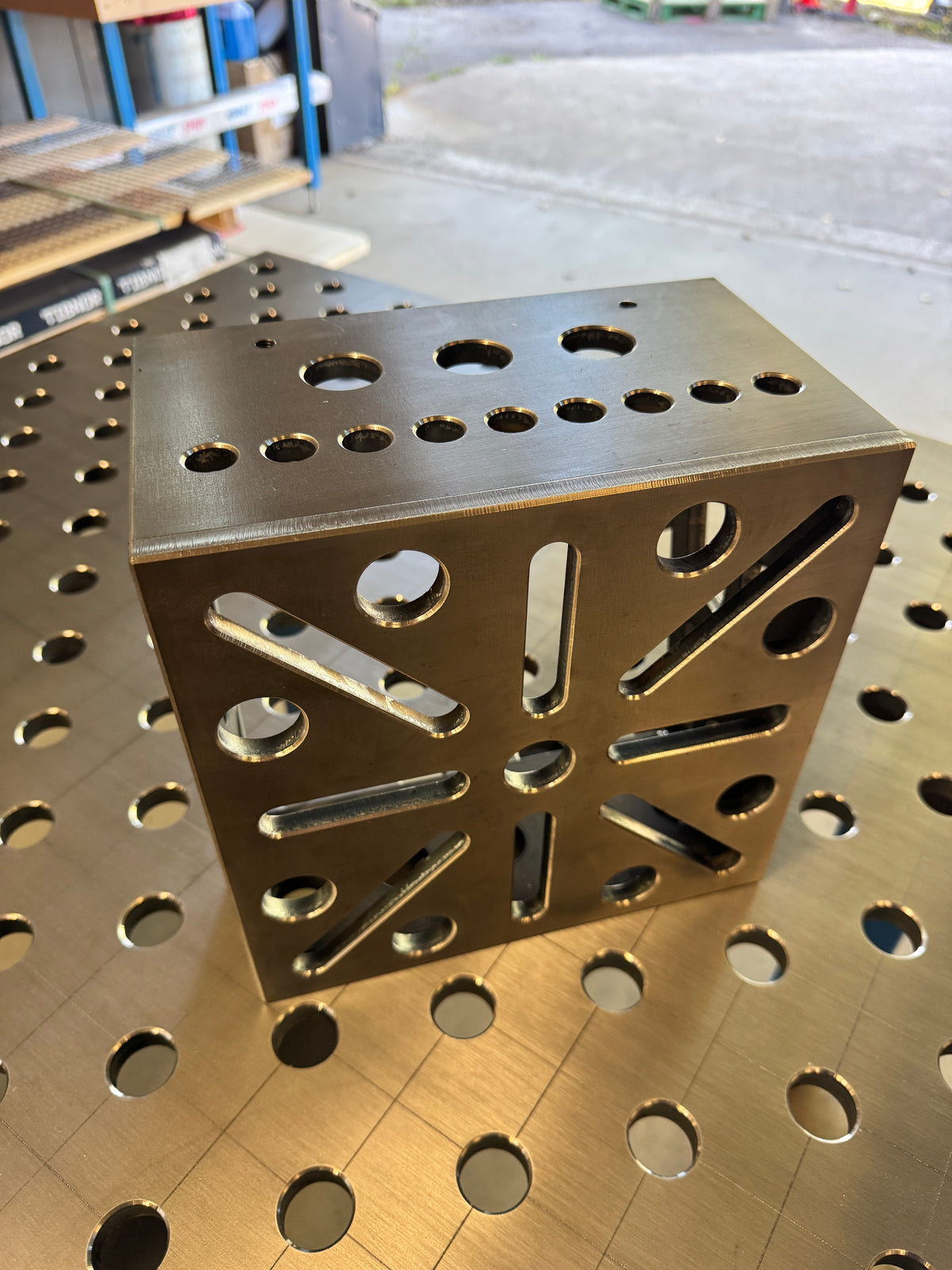 Support d'étau 250x250x150 Ø28 10 mm