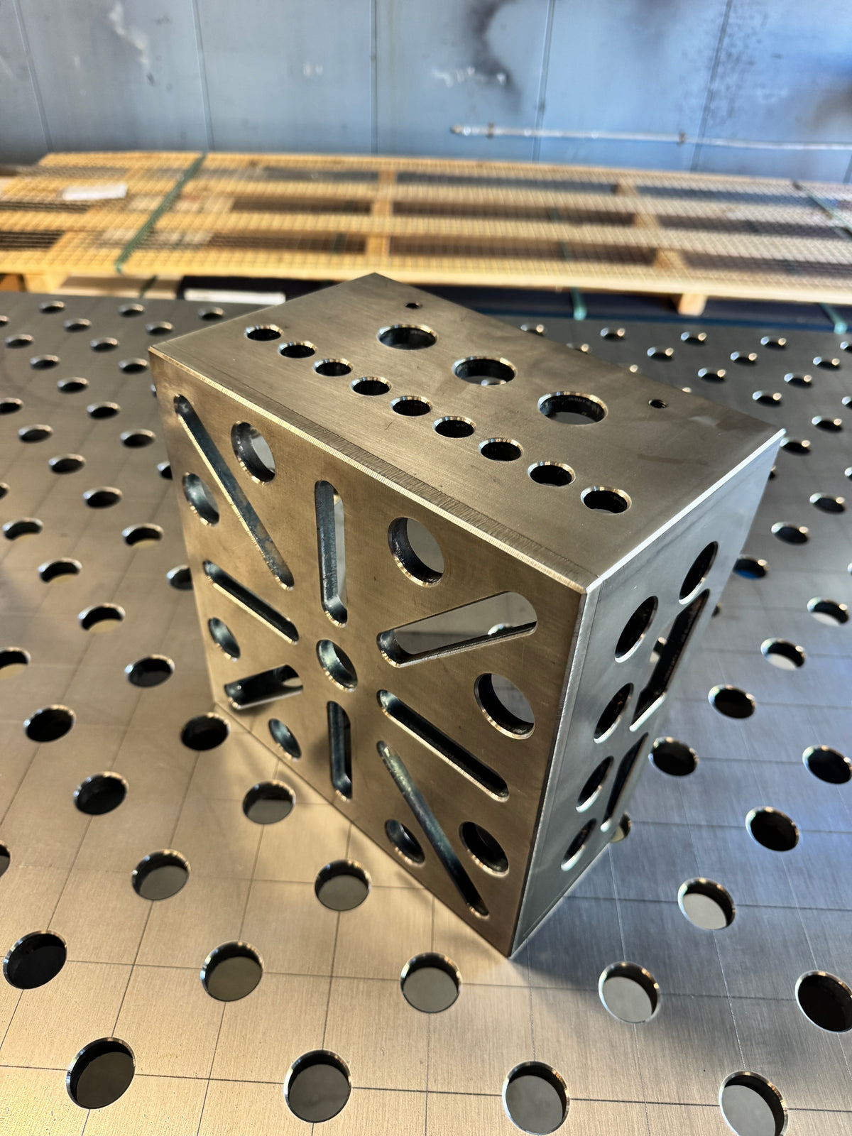 Support d'étau 250x250x150 Ø28 10 mm