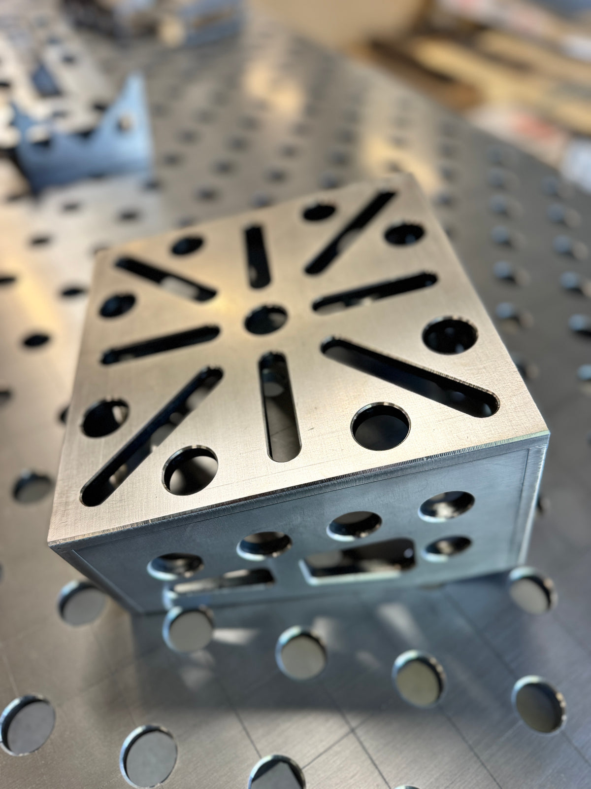 Support d'étau 250x250x150 Ø28 10 mm