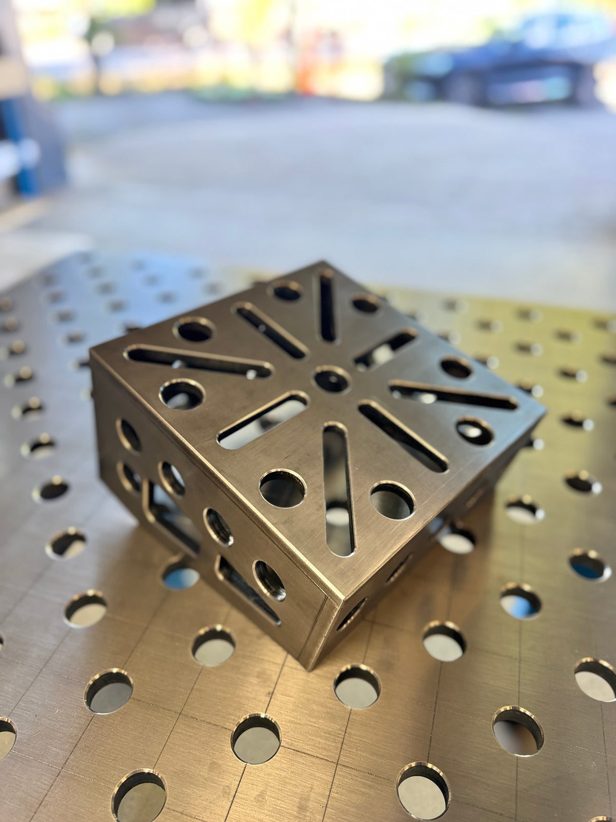 Support d'étau 250x250x150 Ø28 10 mm