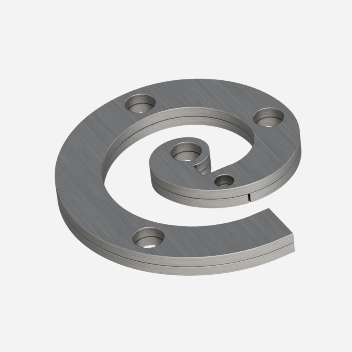 Modello per piegare oggetti in metallo 01 