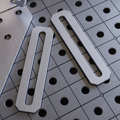 Yleiskäyttöinen pysäytyspalkki 200x50 6 mm