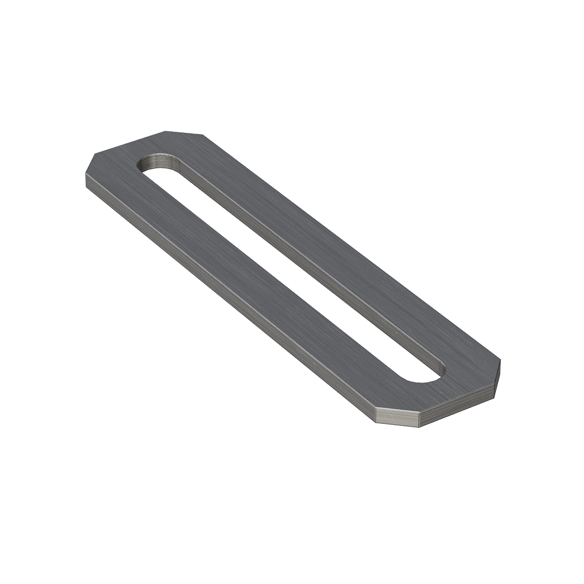 Yleiskäyttöinen pysäytyspalkki 200x50 6 mm