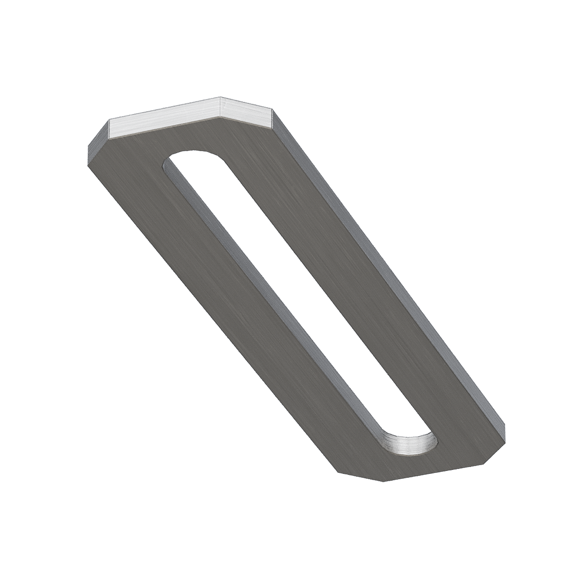 Yleiskäyttöinen pysäytyspalkki 200x50 6 mm