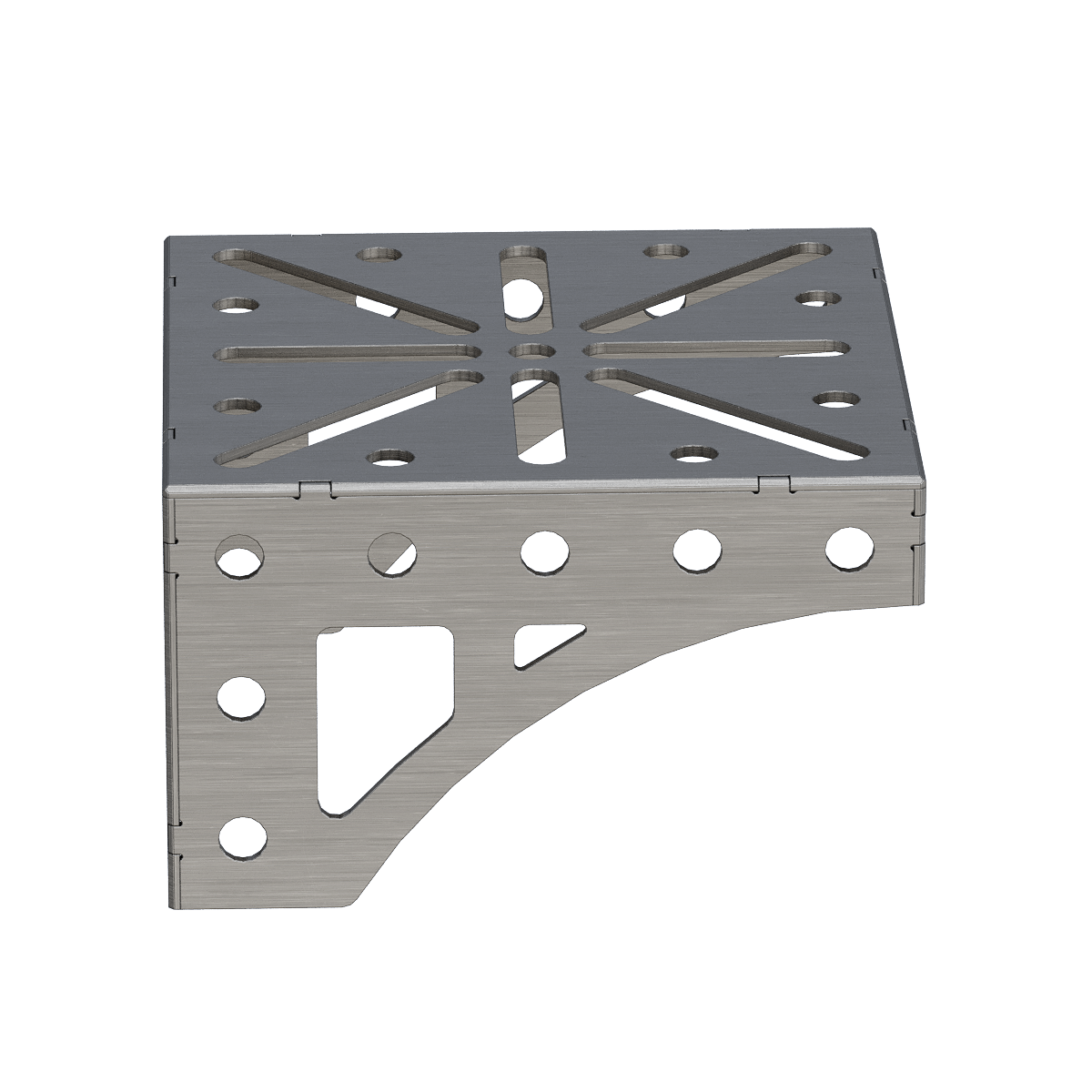 Uratyöpöydän jatke 250x250x150 4 mm