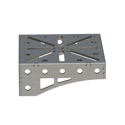 Estensione del tavolo da saldatura Vise Mount 250x250x100 6 mm 