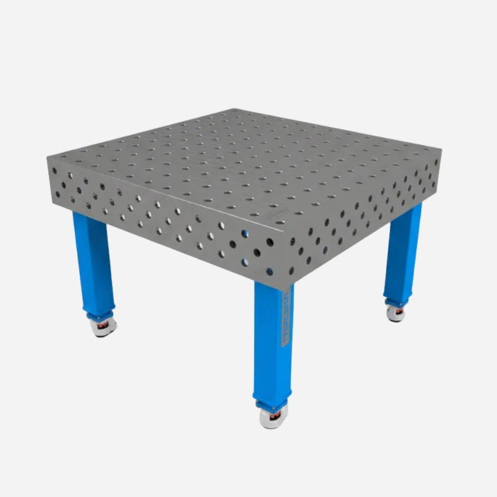 Welding Table ULTRA 15 1200×1200 Ø28 Grid 100×100 Mobile