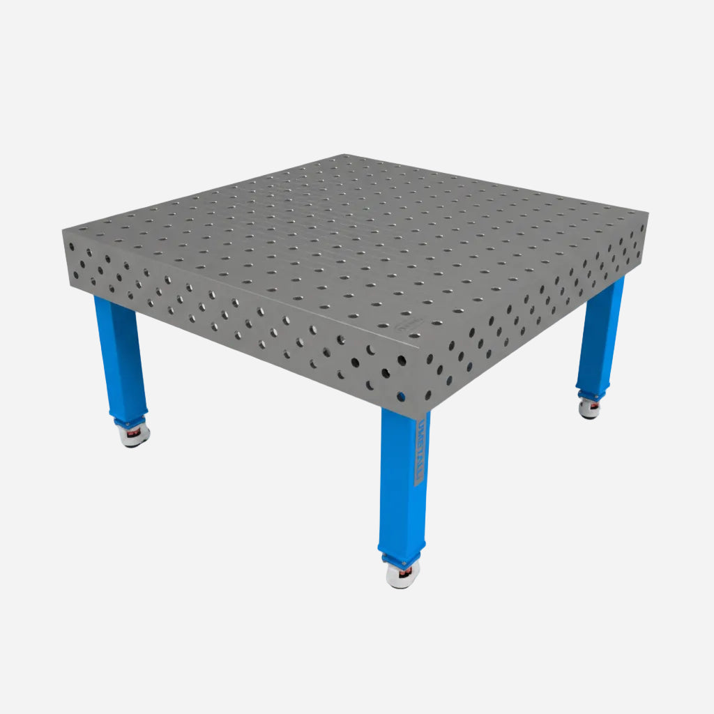 Welding Table ULTRA 15 1500×1500 Ø28 Grid 100×100 Mobile
