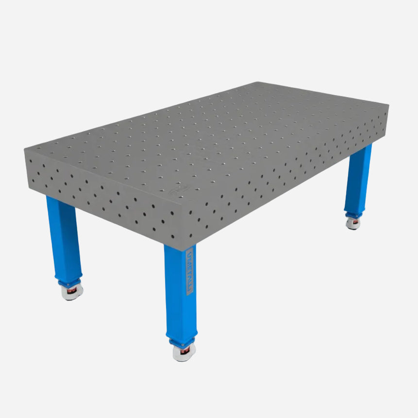 Welding Table ULTRA 15 2000×1000 Ø16 Grid 100×100 Mobile