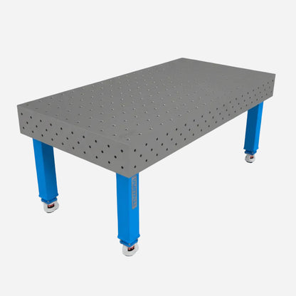 Welding Table ULTRA 15 2000×1000 Ø16 Grid 100×100 Mobile