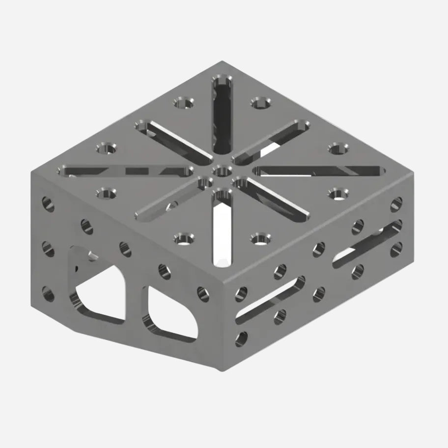 Support d'étau 250x250x150 10 mm