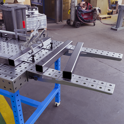 Hitsauspöydän jatke 600x100x100 6 mm