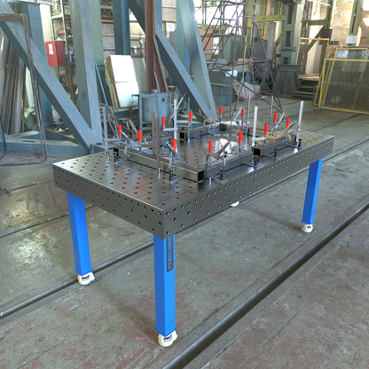 Table de soudage PRO 10 2000x1000 Chess Mobile