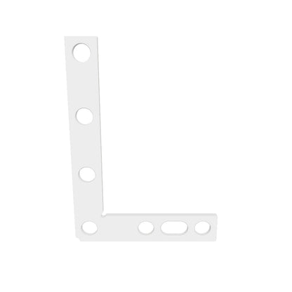 Équerre plate 350x250 mm Ø28 10 mm