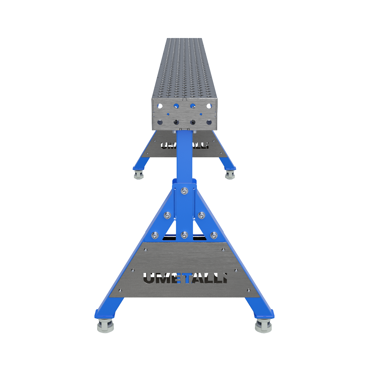 Supporto per saldatura 2000x200x100 su ruote 